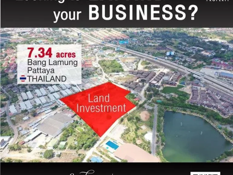 Looking to Expand your Business Land Investment Bang Lamung Pattaya Thailand