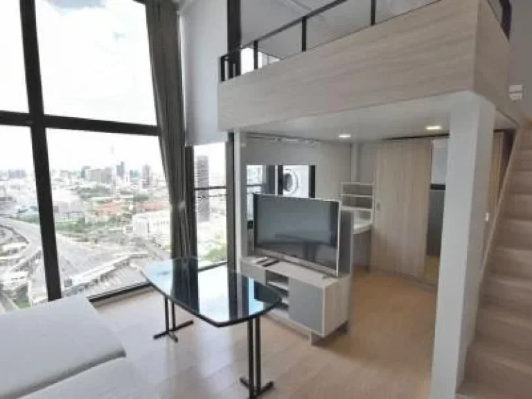 ให้เช่า คอนโด Chewathai Residence อโศก 34 ตรม Duplex 1 นอน 1 น้ำ ค่าเช่า 21000 ต่อเดือน