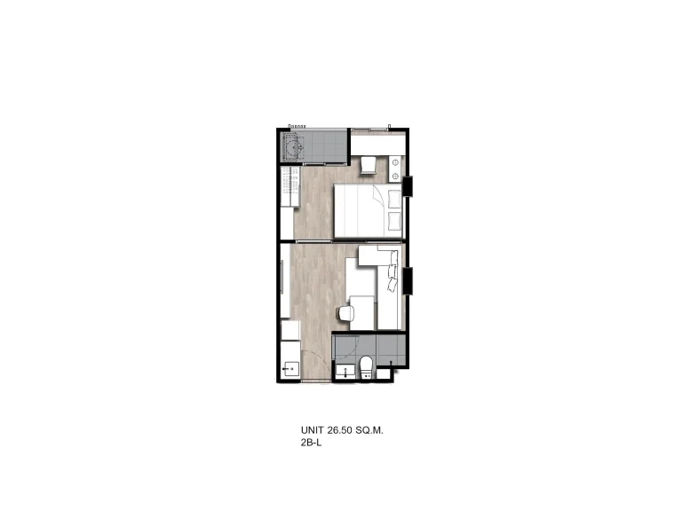 ขาย 1 ห้องนอน คอนโดมิเนียม พลัม คอนโด สะพานใหม่ สเตชั่น ขนาด 2275 ตรม คอนโดราคาดี พร้อมโอน