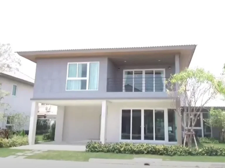 House for Sale Type C - The Extenso Leab Waree บ้านเดี่ยวราคาดี พร้อมโอน