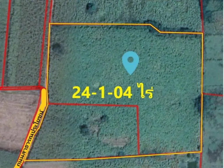 ขายที่ดิน 24-1-04 ไร่ ตำบลวังไทร อำเภอปากช่อง จังหวัดนครราชสีมา เอกสารโฉนด