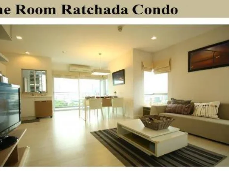 Condo for Rent The Room รัชดา-ลาดพร้าว 2 Bedroom 62 SQM 8F MRT ลาดพร้าว 200M