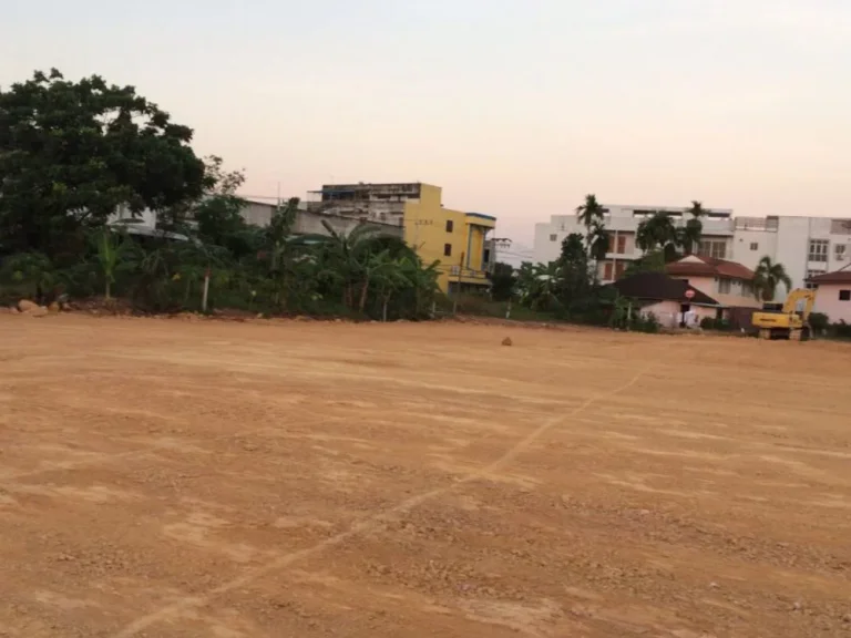 ขายที่ดินเปล่าถมแล้ว ใจกลางเมืองหาดใหญ่ ห่างถนน 20 เมตร