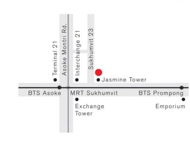 CR-8392M ให้เช่าคอนโดเอดจ์ สุขุมวิท 23 35 ตรม ใกล้ BTS อโศก และ MRT สุขุมวิท