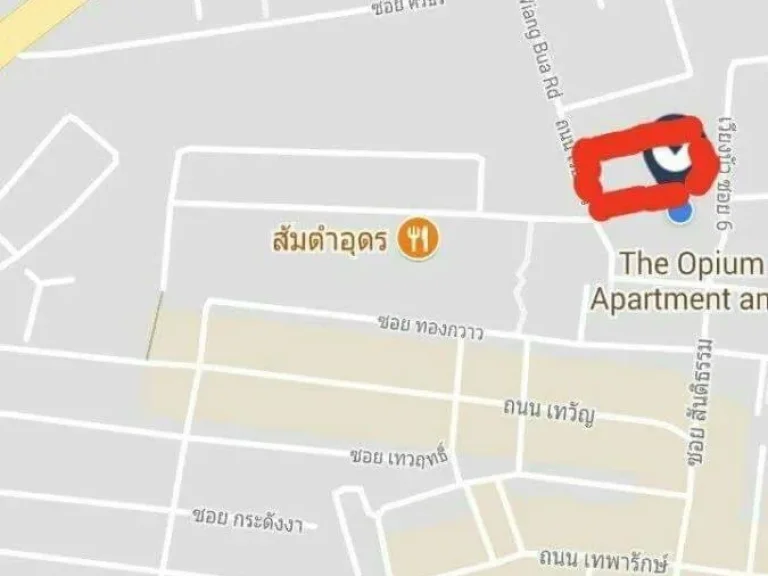 ขายที่ดินในเมืองเชียงใหม่ โซนเวียงบัว- สันติธรรม