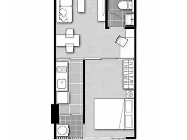 ขายคอนโด 1ห้องนอน ที่ MITI Condo ลาดพร้าว-วังหิน พร้อมเฟอร์นิเจอร์ครบ