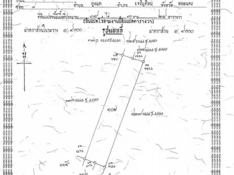 ที่ดินโฉนด 92 ไร่กว่าๆมีทางสาธารณะเข้าออก 3 ด้าน สว่างแดนดิน - เจริญศิลป์