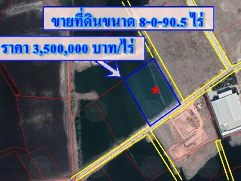 S343 ขายที่ดินในโครงการอยู่เจริญ ขนาด 8 ไร่กว่า พร้อมที่ถมแล้ว