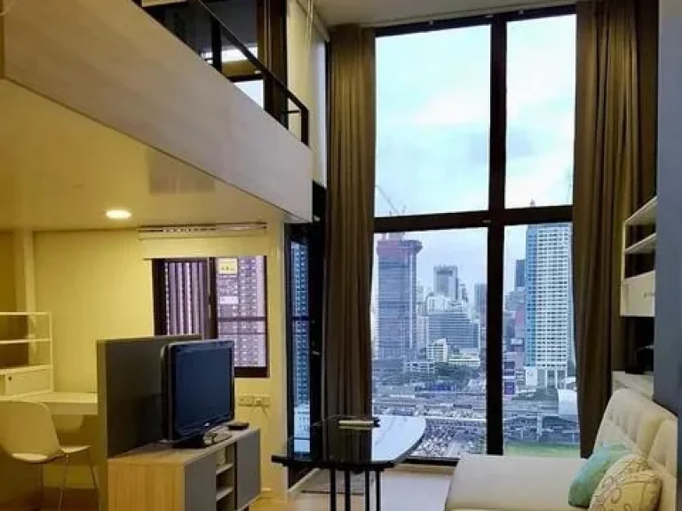 ให้เช่าห้อง Chewathai Residence Asoke 1นอน Duplex