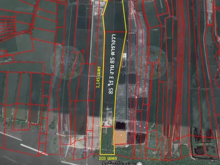 ขายที่ดินติดทะเลอ่าวไทย เนื้อที่ 85 ไร่ 3 งาน 85 ตารางวา