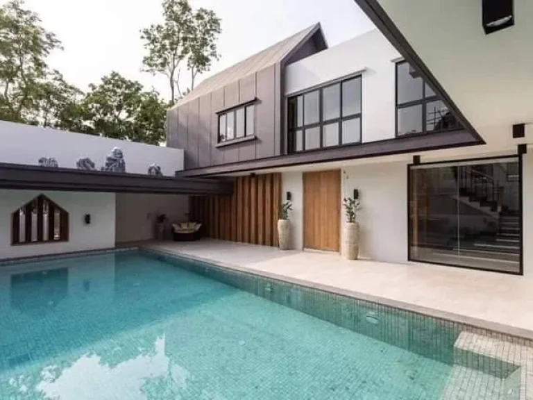 ขายบ้าน Pool Villa หางดง พร้อมสระว่ายน้ำส่วนตัว