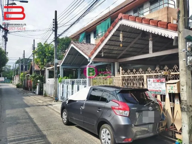 ทาวน์โฮม 3 ชั้น ซอยนนทบุรี 32 เนื้อที่ 26 ตรว ถนนสนามบินน้ำ อเมือง จนนทบุรี