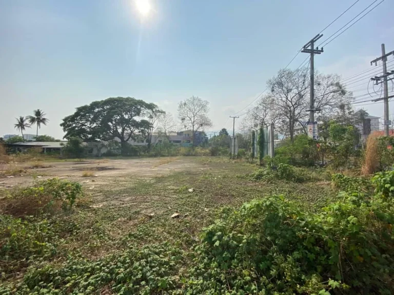 ขายที่ดินคูเมืองในศรีภูมิ ทำเลทอง ใกล้วัดพระสิงห์