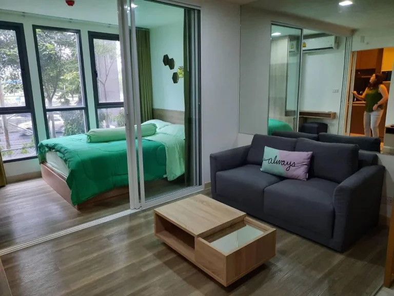 เช่า- The Moniiq Sukhumvit 641 ห้องนอน 28 ตรม ชั้น 2 ใกล้ BTS ปุณณวิถีเช่า 9000