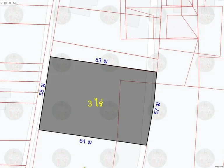 ขาย 3 ไร่ สีม่วงลาย ใกล้นิคมWHA