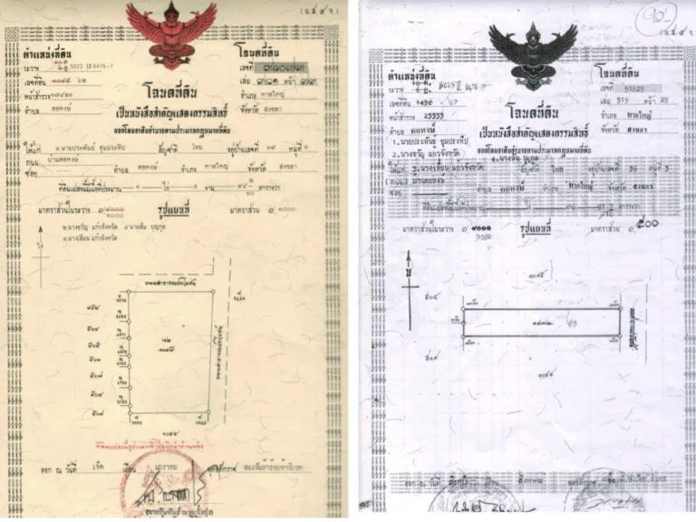 ขายที่ดิน 2 แปลงรวม 1 ไร่ 1 งานพร้อมบ้านเช่าห้องแถว 11 ห้อง