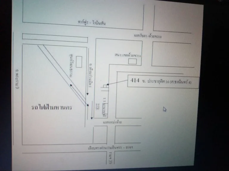 ให้เช่าตึก 4 ชั้นเหมาะทำสำนักงาน ใกล้รถไฟฟ้า ซประชาอุทิศ 16 สธรณินททร์ 4