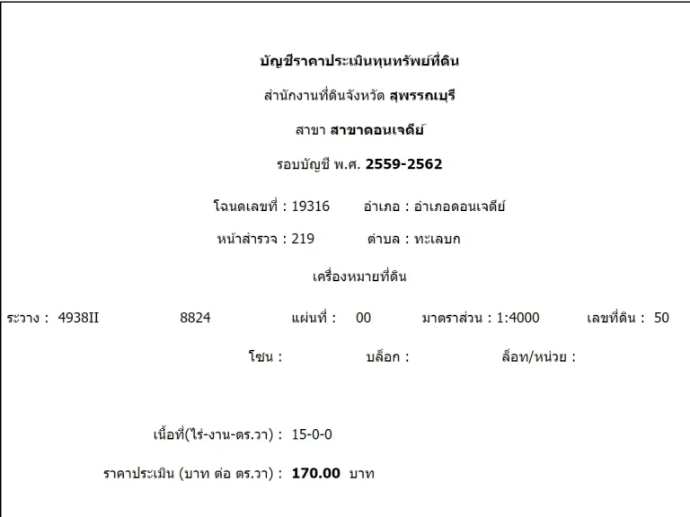 ขายที่ดิน 15 ไร่ๆละ 90000- บาท ติดถนนสาธารณะในหมู่บ้าน ดอนเจดีย์ สุพรรณบุรี