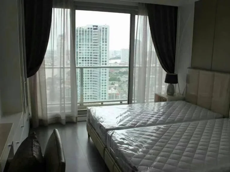 The River 2 bedrooms and 1 office room for rent at The River Charoenakorn 13 Tower B