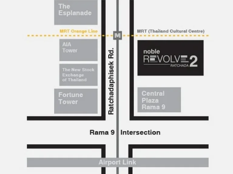 ให้เช่า โนเบิล รีวอลฟ์ รัชดา - Noble Revolve Ratcahda 26 ตารางเมตร 1ห้องนอน ชั้น23 16000บาทด