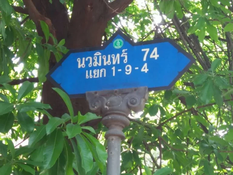 ขายที่ดิน 100 ตรว ซนวมินทร์ 74 แยก 1-9-4 บางกะปิ กรุงเทพฯ