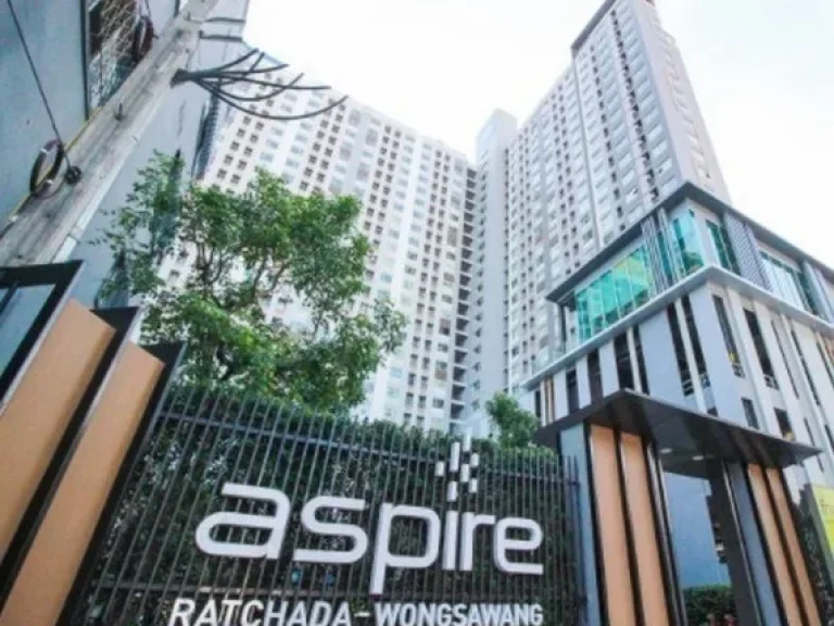 ให้เช่าคอนโด 1ห้องนอน Aspire รัชดา-วงศ์สว่าง ใกล้ MRT พร้อมเฟอร์นิเจอร์ครบ