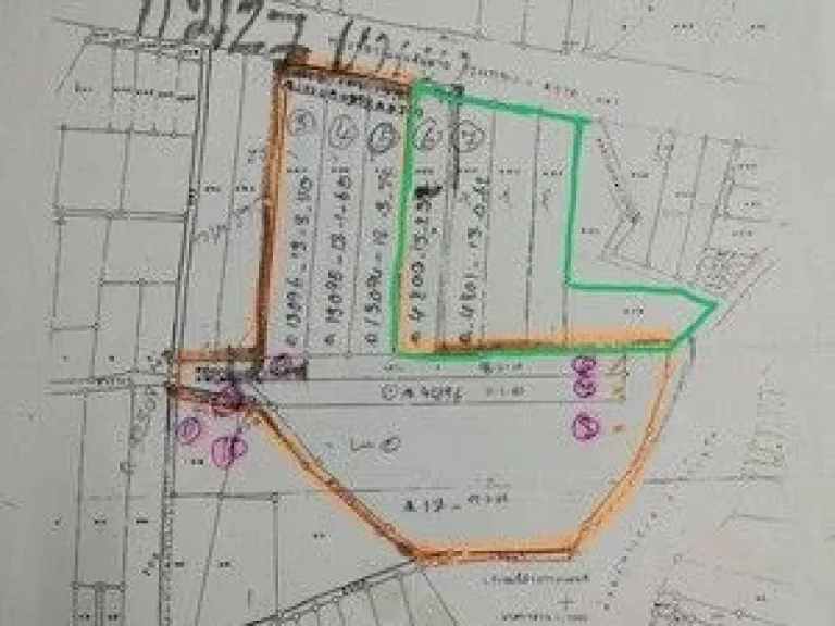 ขายที่ดินสีแดงถนนบางนา กม27 เนื้อที่ 59- 0 -73ไร่ ขายไร่ละ