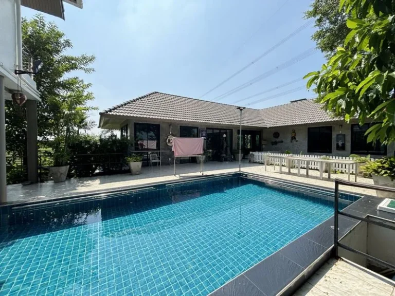 ขายคฤหาสน์หรู Pool Villa 5 ห้องนอน ไทรน้อย บางบัวทอง นนทบุรี