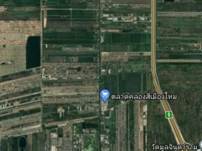 ขายที่ดินเปล่าคลองสี่ ซอยคลองสี่ ตะวันออก 141