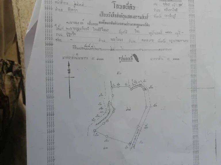 ขายที่ดิน28ไร่ขายไร่ล่ะ1200000จังหวัดปราจีนบุรีอำเภอศรีมหาโพ