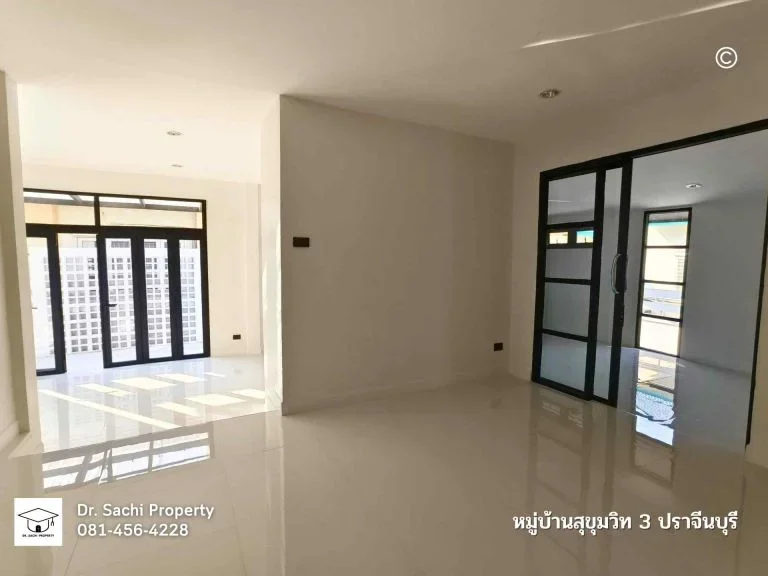 บ้านเดี่ยว รีโนเวทใหม่ หมู่บ้านสุขุมวิท 3 ใกล้นิคม 304 โรจนะ