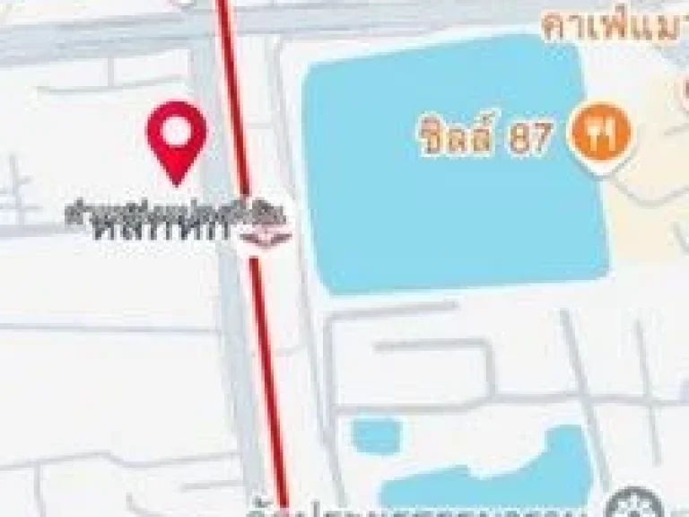 ขายด่วน ที่ดินแปลงสวย 13 ไร่ 30 ตรวติดสถานนีรถไฟฟ้าหลักหก