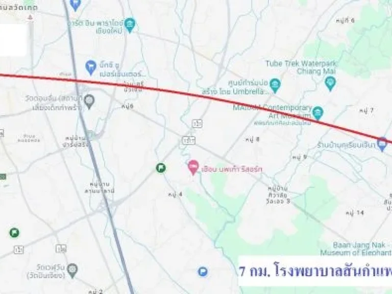 ที่ดินสันกำแพง ไร่ละไม่ถึงล้าน ที่ดินใกล้ศูนย์ราชการสันกำแพง