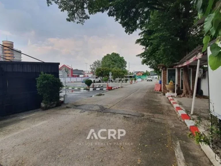 ขายที่ดินติดถนนเทพารักษ์ ใกล้สถานีรถไฟฟ้าทิพวัล เนื้อที่ 5