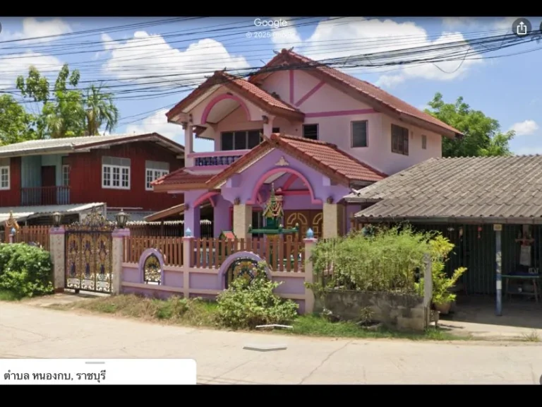 ขายบ้านเดี่ยว บ้านโป่ง ใกล้บึงกระจับ บ้านสวย โอ่อ่า