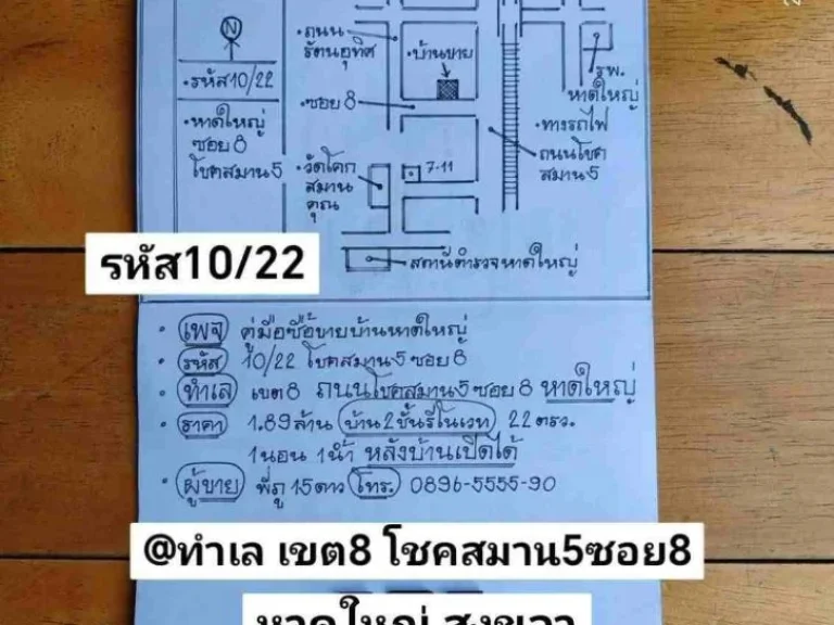 บ้าน 2 ชั้น รี โนเวท 22 ตรว 1 นอน 1 น้ำ 1 จอด รถ 189 ล้าน