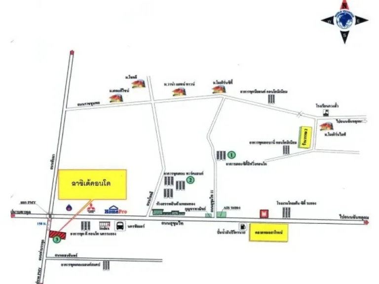 CM03052 ขาย ลาซิเต้ คอนโด ระยอง Lacite Condo คอนโดมิเนียม ถนนท่าบรรทุก