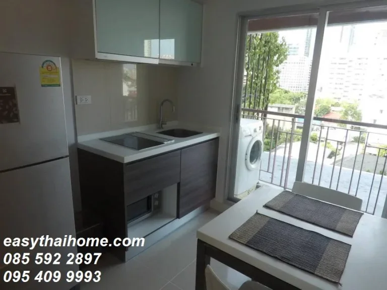 คอนโดให้เช่า Size 33 SQM 1 bed1 bath Floor 8 Centric Sathorn - Saint Louis ซอย สาทร 11 ยานนาวา สาทร 1 ห้องนอน พร้อมอยู่ ราคาถูก