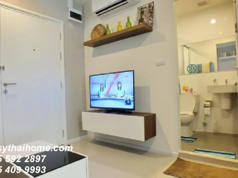 คอนโดให้เช่า Aspire sukhumvit 48 Size 32 SQM 1 bed1 bath Floor 24 ซอย สุขุมวิท 48 พระโขนง คลองเตย 1 ห้องนอน พร้อมอยู่ ราคาถูก