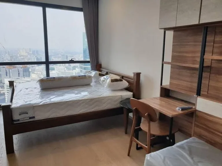 ให้เช่า Studio 24 ตรม Ashton Chula-Silom ห้องใหม่พร้อมเฟอร์ 23000 บาท ใกล้ MRT สามย่าน