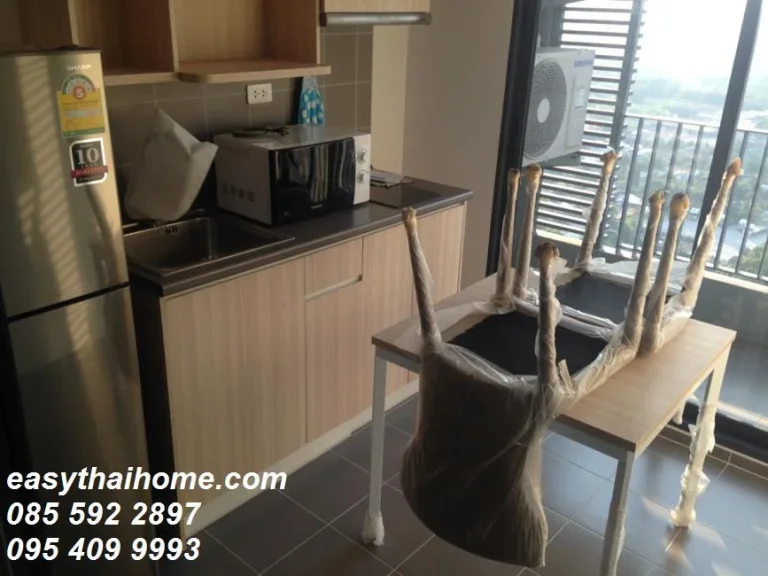 คอนโดให้เช่า IDEO O2 Size 33 SQM 1 bed1 bath Floor 21 สรรพาวุธ บางนา บางนา 1 ห้องนอน พร้อมอยู่ ราคาถูก