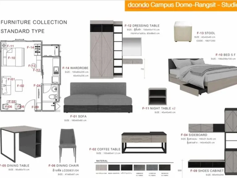 ขายใบจอง D Condo Dome Campus รังสิต เจ้าของห้องขายเอง ราคา Pre Sales