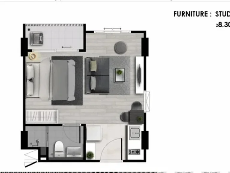 ขายใบจอง D Condo Rin เจ้าของห้องขายเอง ราคา Promotion ถูกที่สุดของทั้งโครงการ