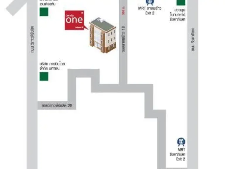 คอนโดขาย Condo One Ladprao 18 Size 28 SQM 1 bed1 bath Floor 8 ซอย ลาดพร้าว 18 จอมพล จตุจักร 1 ห้องนอน พร้อมอยู่ ราคาถูก