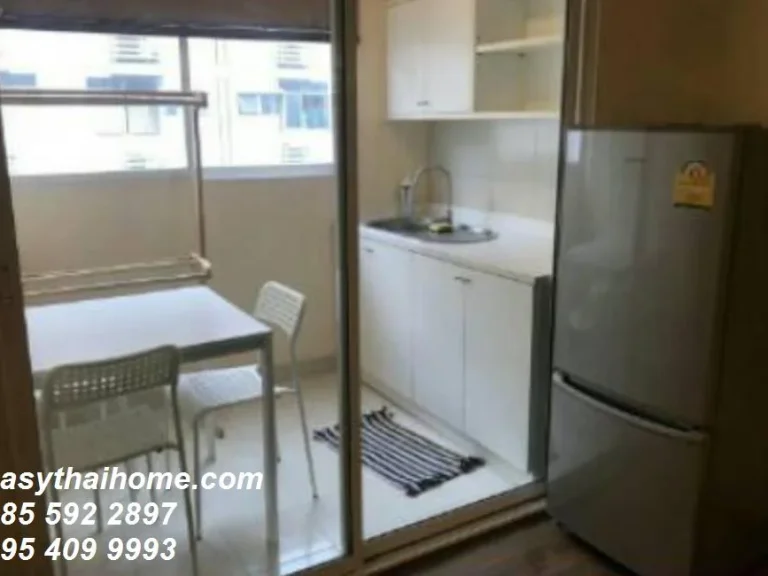 คอนโดให้เช่า Supalai City Home Ratchada soi 10 Size 30 SQM studio room1 bath Floor 5 ห้วยขวาง ห้วยขวาง ห้องสตูดิโอ พร้อมอยู่ ราคาถูก