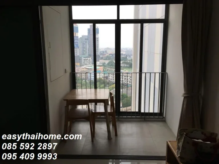 คอนโดให้เช่า Ideo Blucove Sukhumvit Size 33 SQM 1 bed1 bath Floor 12 สุขุมวิท บางนา บางนา 1 ห้องนอน พร้อมอยู่ ราคาถูก