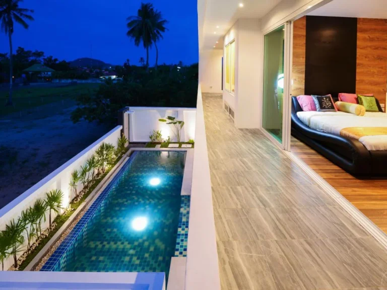 New Pool Villa 3 bedrooms with en-suite bathroom Nearby Naiharn Beach Phuket