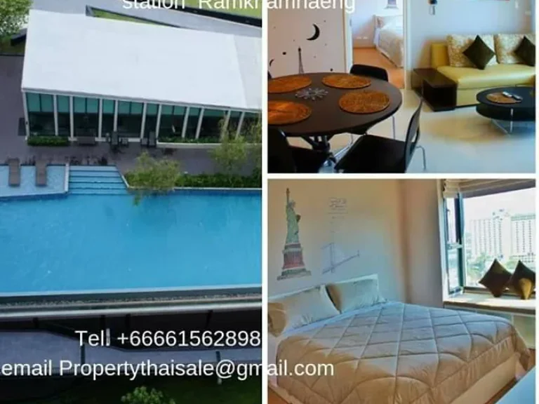 Stunning Condo 2 min to BTS station Ramkhamhaeng