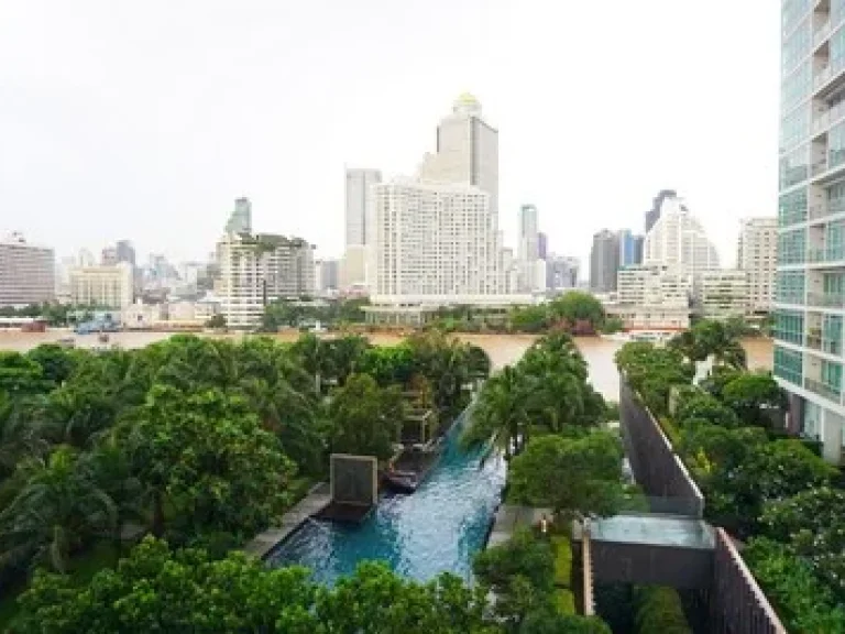 The River Charoenakorn Soi 13 1 bedroom for rent River View North Tower