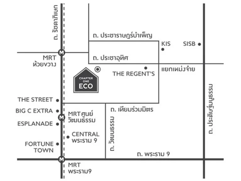 For Sale Down Chapter One ECO Ratchada - Huaikwang